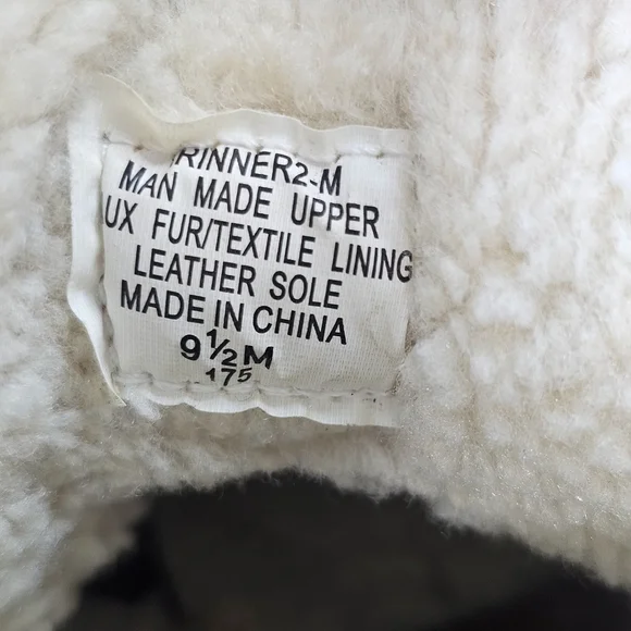 Indigo Brown Ankle Boots with Cream Lining - Picture 8 of 12